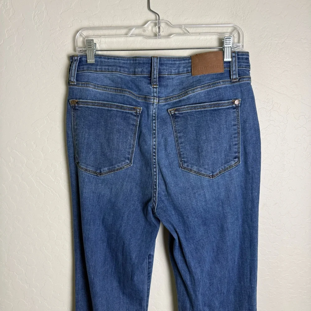 Judy Blue High Waist Classic Flare Denim Jeans 13/31 JB82588MD - Picture 7 of 15
